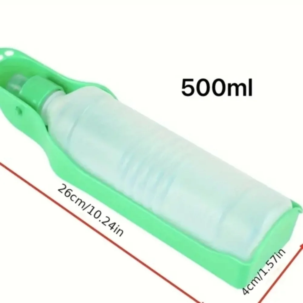 Portable Dog Folding Water Bottle Cat Travel Water Dispenser Pet Drinking Bottle